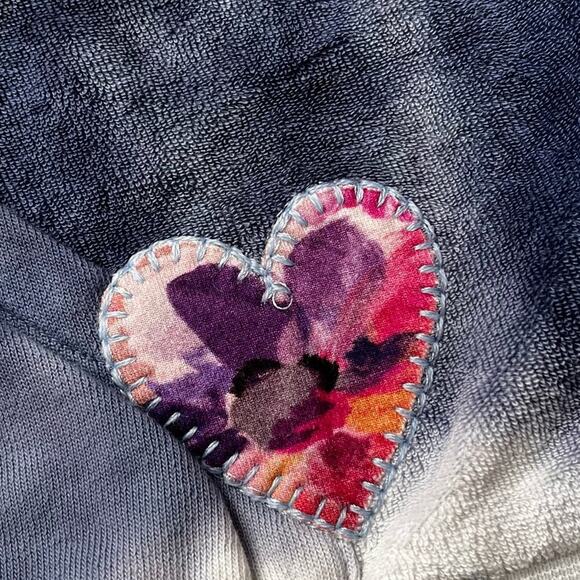 LoveShackFancy Kirby Tie Dye Terrycloth Hoodie - Picture 4 of 9